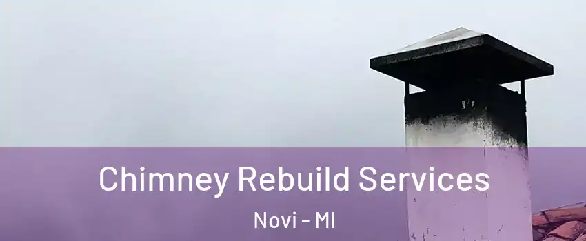  Chimney Rebuild Services Novi - MI