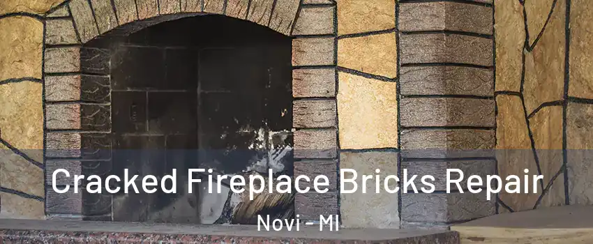  Cracked Fireplace Bricks Repair Novi - MI