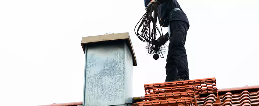 Chimney Brush Cleaning in Novi, Michigan