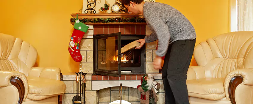 Gas to Wood-Burning Fireplace Conversion Services in Novi, Michigan