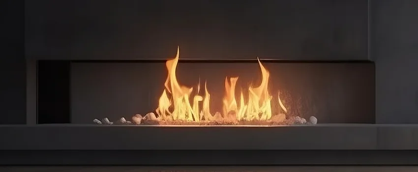 B-Vent Gas Fireplace Installation in Novi, MI