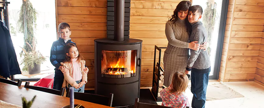 Morso Cast Iron Fireplace Insert Installation in Novi, Michigan