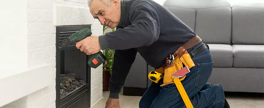 New Indoor Fireplace Installation in Novi, Michigan