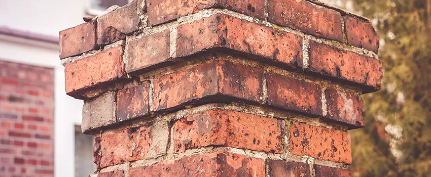 Cracked Chimney Bricks Repair Cost in Novi, Michigan