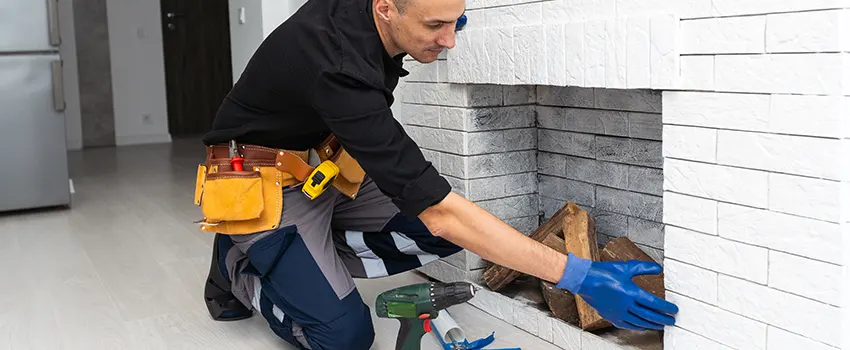 Fireplace Damaged Damper Frame Repair Services in Novi, Michigan
