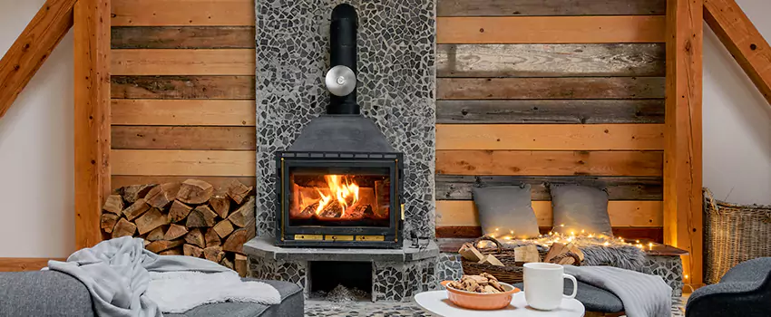 Thelin Hearth Products Direct Vent Gas Stove Fireplace Inspection in Novi, Michigan