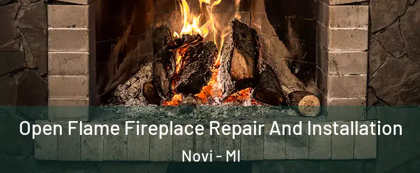  Open Flame Fireplace Repair And Installation Novi - MI